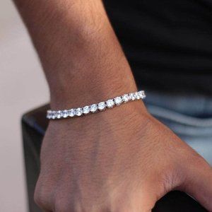 6mm Diamond Tennis Bracelet | CZ Tennis Bracelet